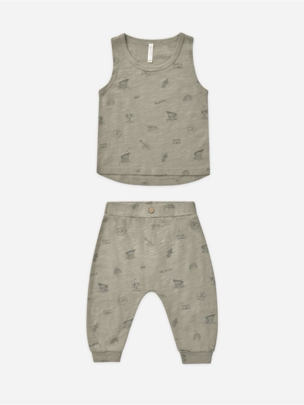 Rylee + Cru 'Aloha' Hawaii Print Set - Picture 2 of 4